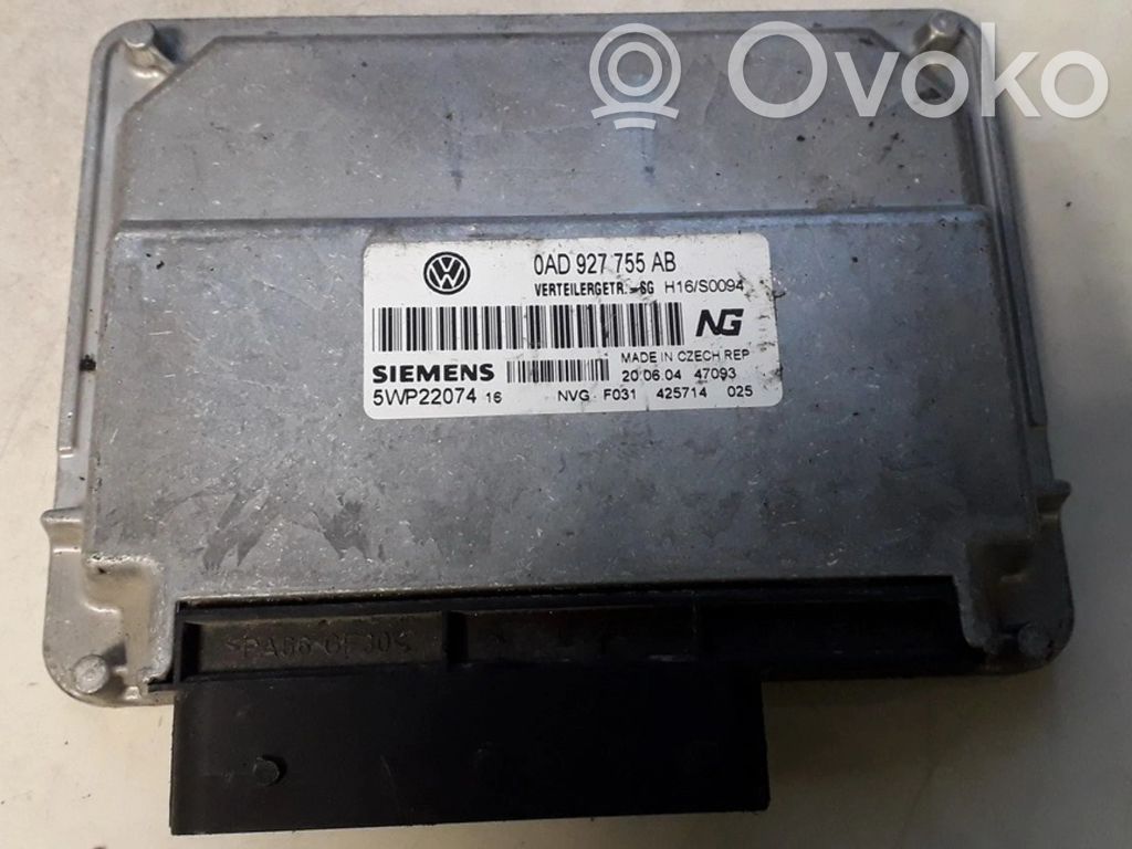 Volkswagen Touareg I Unitate/modul de control cutie de viteze 