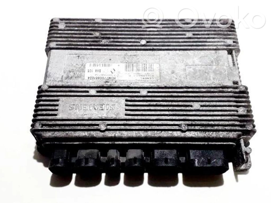 Engine control unit/module   7700861024,S101200051B,7700861024,S101200051