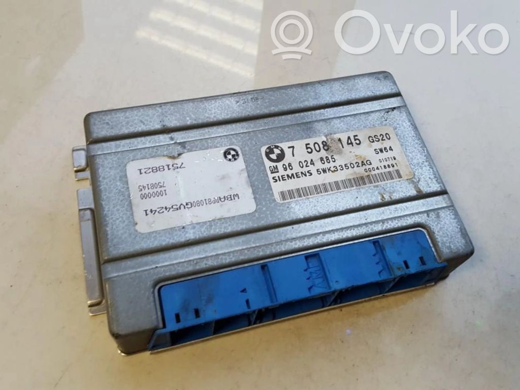 Unidad de control/módulo de la caja de cambios   7508145,96024685,7508145,96024685