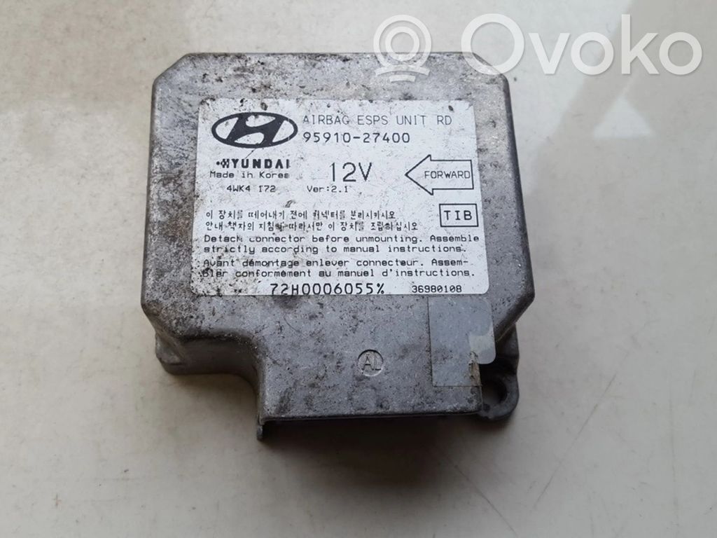 Hyundai Coupe Unidad de control/módulo del Airbag