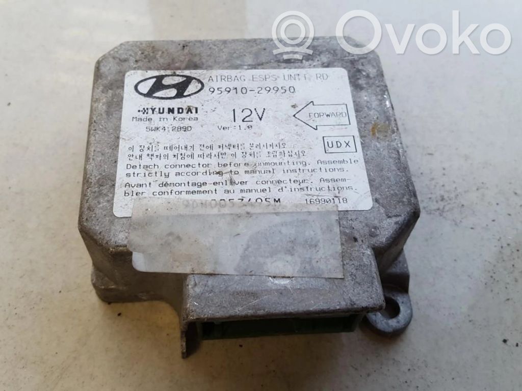 Hyundai Elantra Module de contrôle airbag