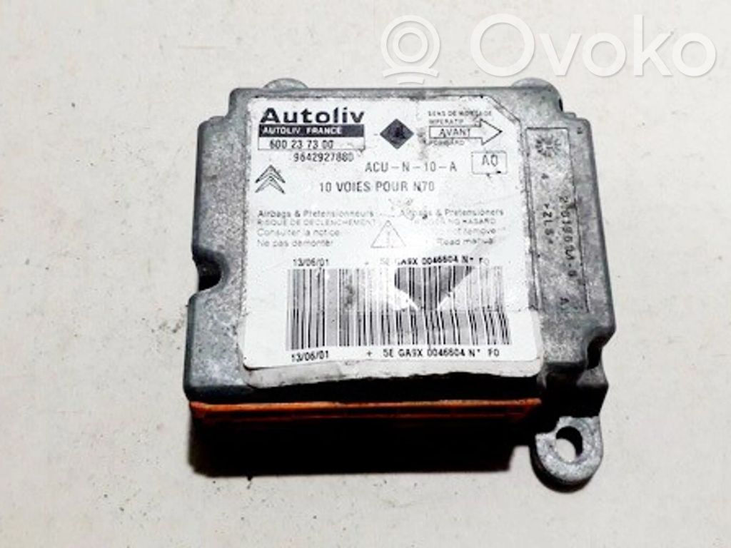 Citroen Xsara Picasso Centralina/modulo airbag 