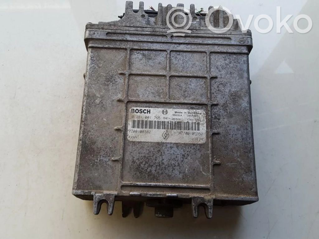 Engine control unit/module   0281001766,7700108382,0281001766,7700108382,H0M7700105952,HOM7700105952