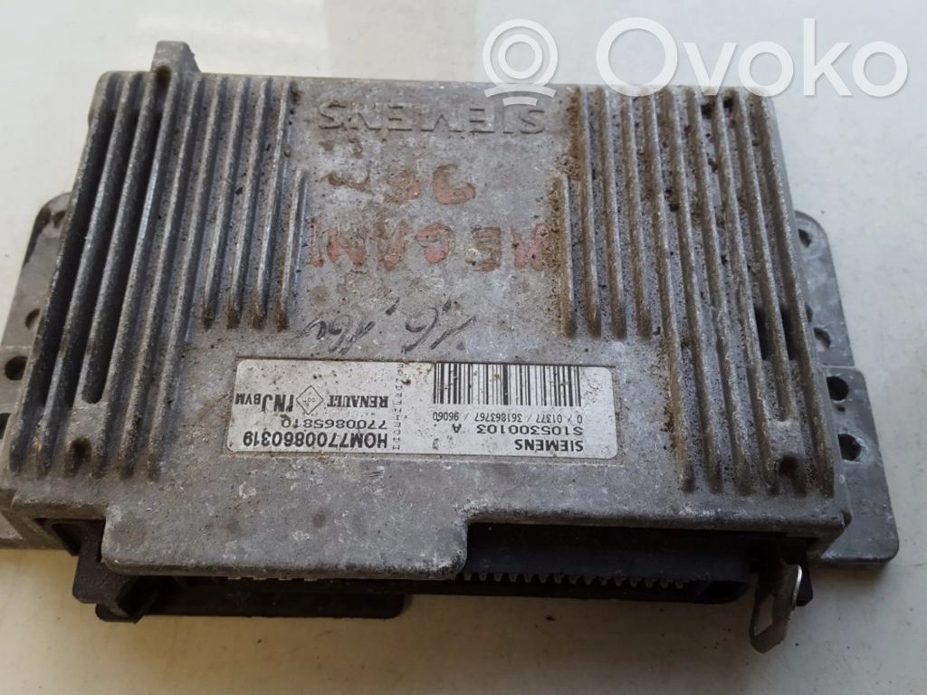Engine control unit/module   7700865810,HOM7700860319,7700865810,HOM7700860319