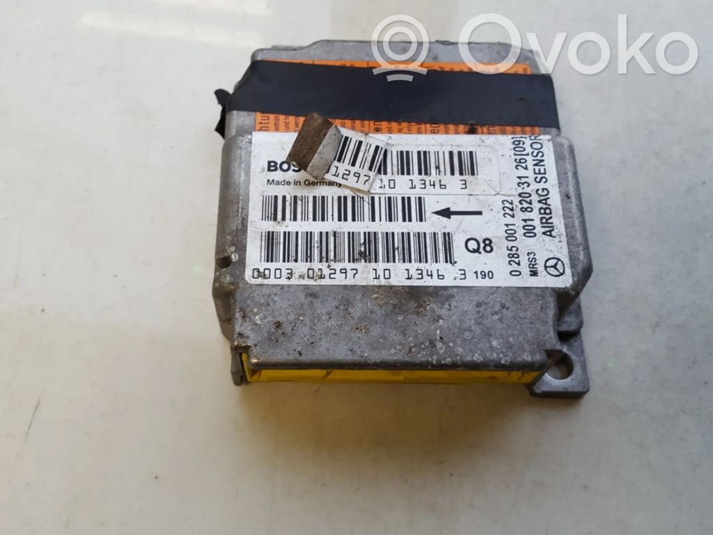 Centralina/modulo airbag   0285001222,0018203126,0018203126,0285001222