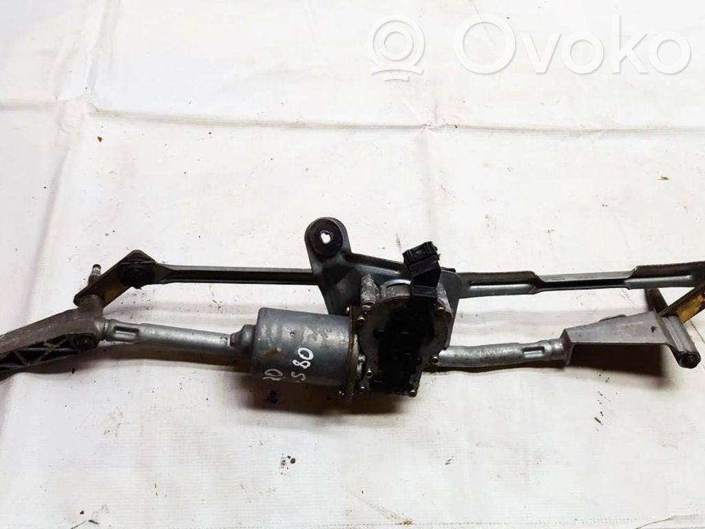 Volvo S80 Wischergestänge Wischermotor vorne 