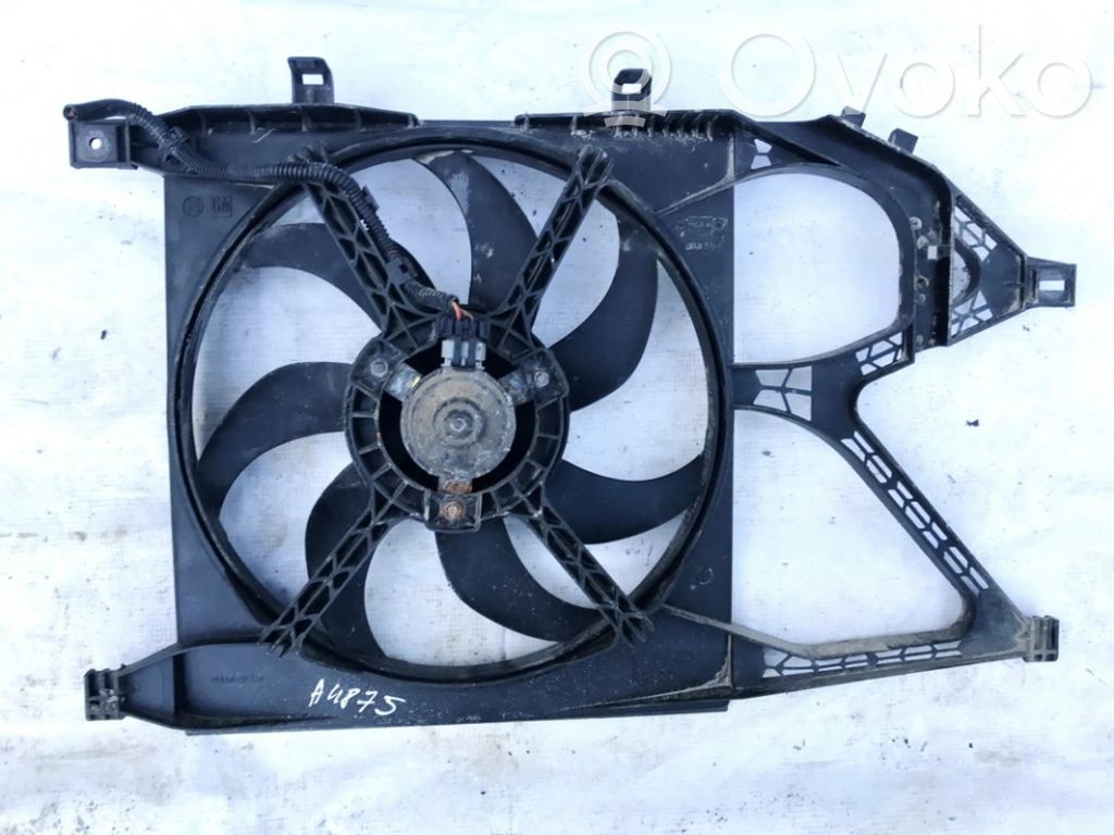 Opel Corsa C Convogliatore ventilatore raffreddamento del radiatore 