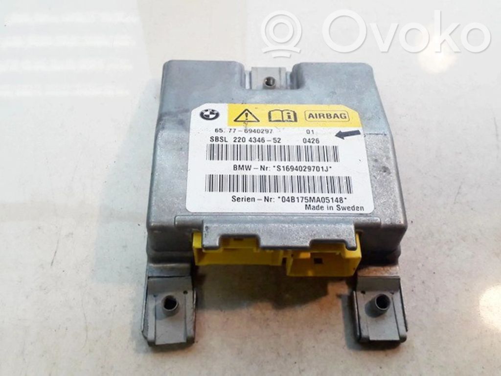 BMW 5 E60 E61 Centralina/modulo airbag 