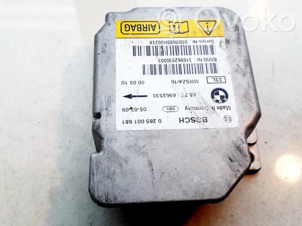 Unitate/modul de comandă airbaguri   65776962530,0285001681,65776962530