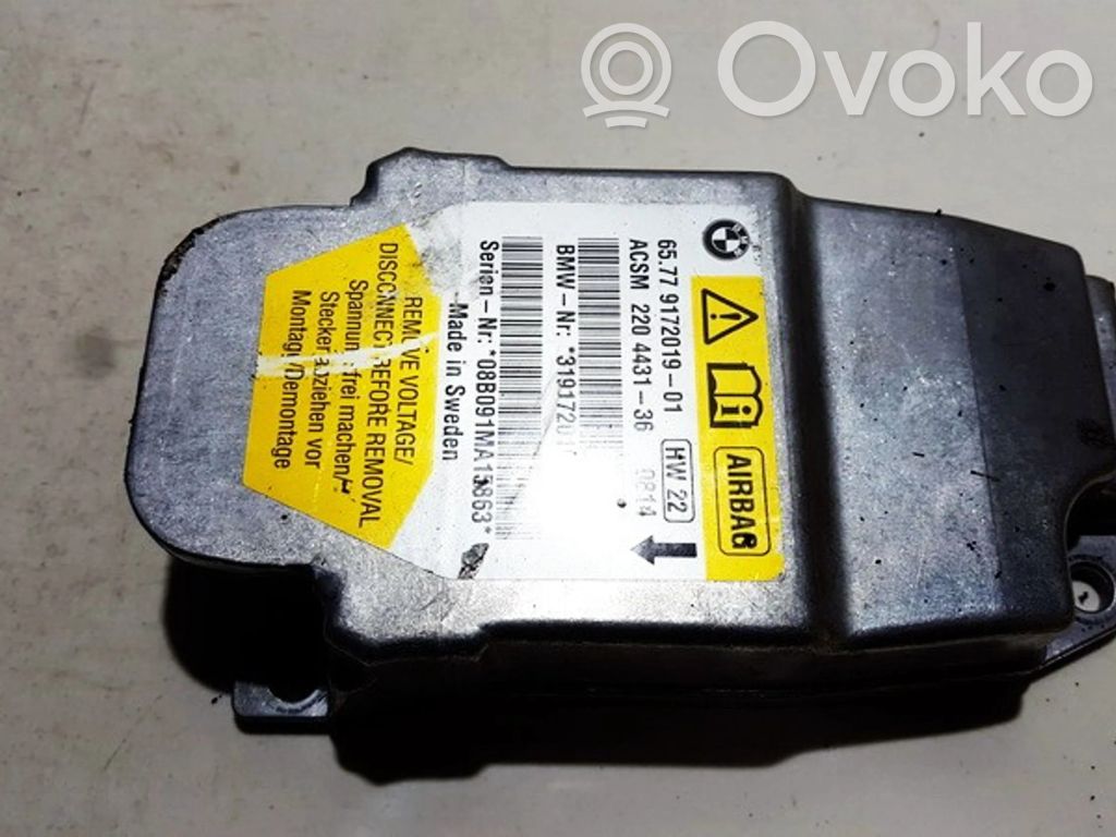 Airbag control unit/module   65779172019,220443136,443136,65779172019