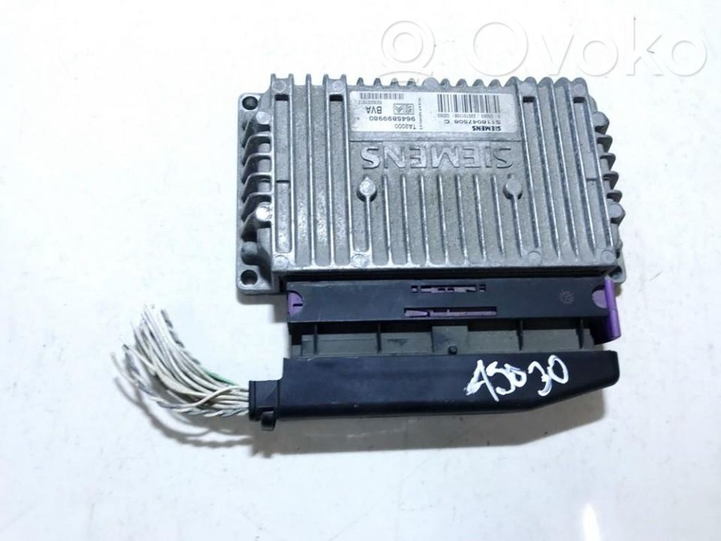 Gearbox control unit/module   9645899980,S118047508C,02065,05563,220131158,9645899980,S118047508C,TA2000