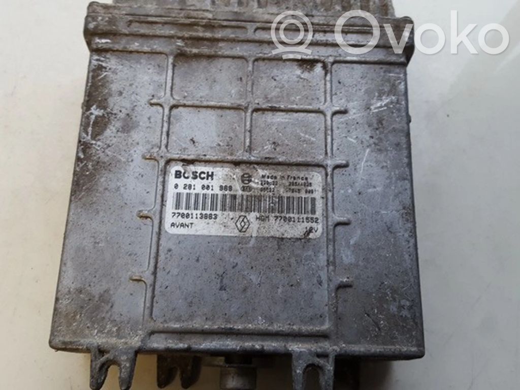 Renault Megane I Unitate/modul de control motor 