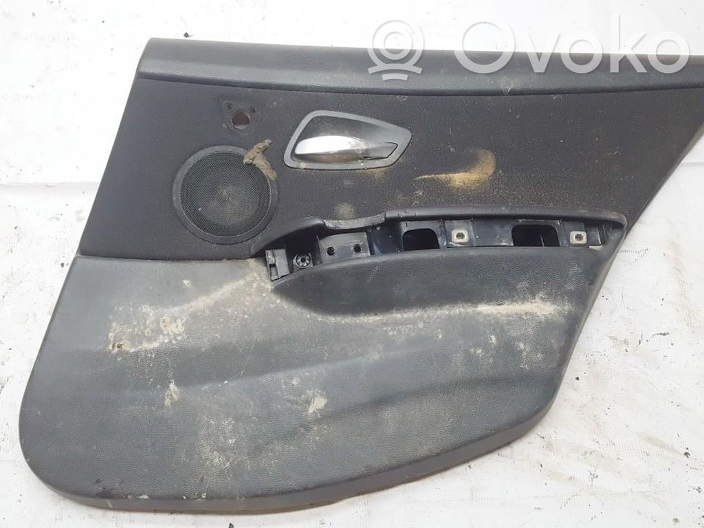 BMW 3 E90 E91 Moldura del tarjetero de la puerta trasera 