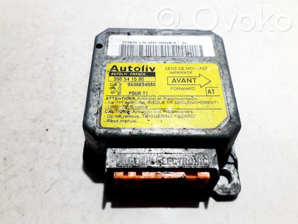 Centralina/modulo airbag   550541500,9636894080,550541500,9636894080