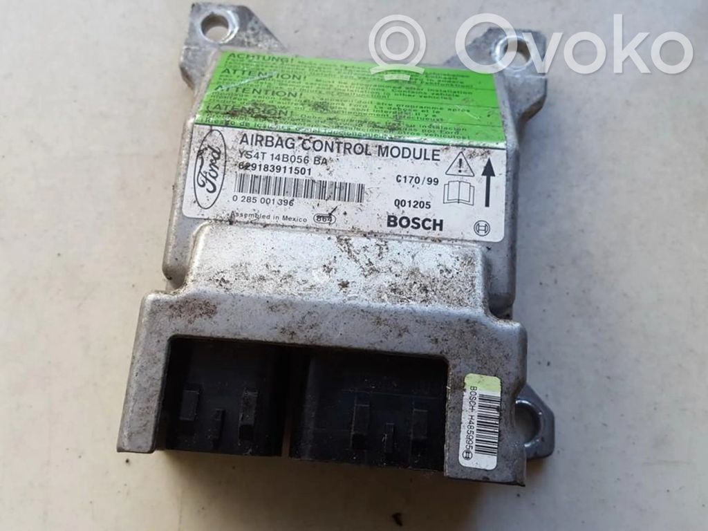 Unitate/modul de comandă airbaguri   YS4T14B056BA,0285001396,0285001396,YS4T14B056BA
