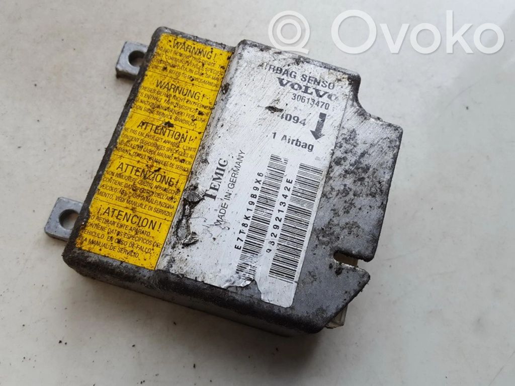 Volvo S40, V40 Centralina/modulo airbag 