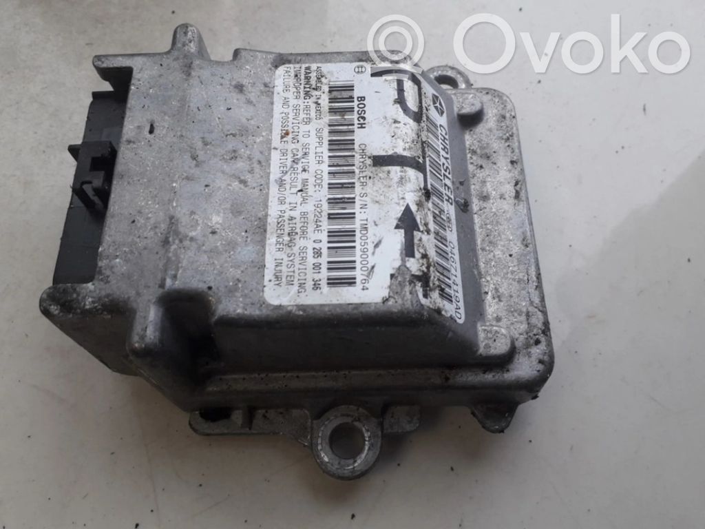Unidad de control/módulo del Airbag   04671419AD,0285001346,0285001346,04671419AD