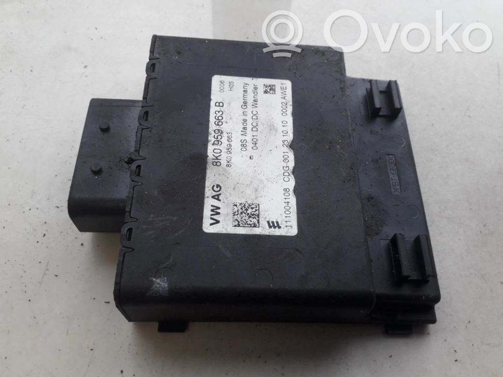 Audi A4 S4 B8 8K Przetwornica napięcia / Moduł przetwornicy 