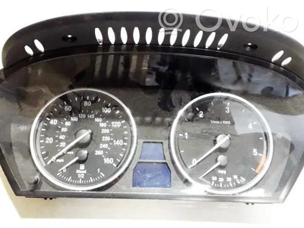 BMW 5 E60 E61 Tachimetro (quadro strumenti) 