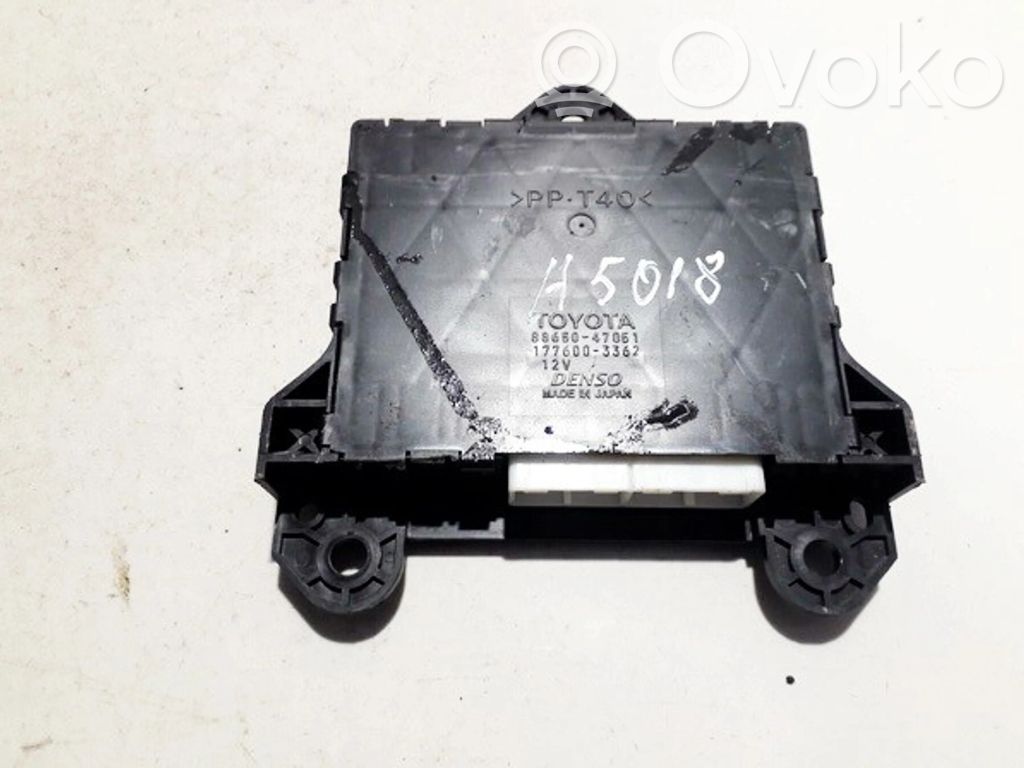 Toyota Prius (XW20) Alte unități/module de control 