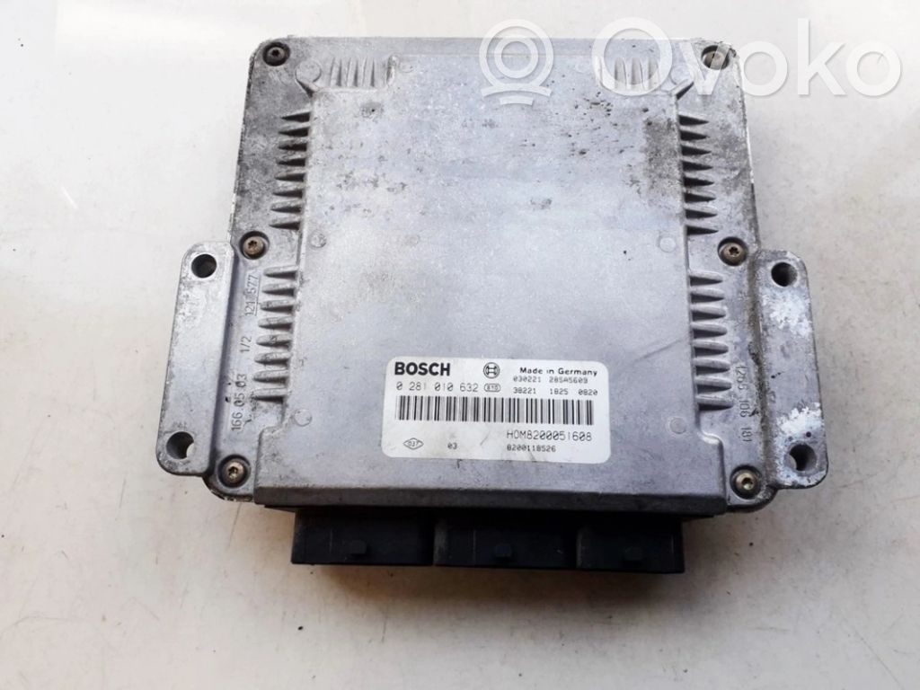Renault Trafic II (X83) Sterownik / Moduł ECU 