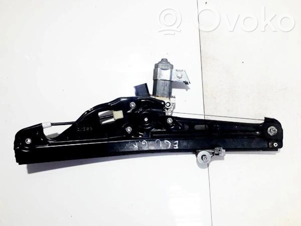 BMW 5 E60 E61 Regulador con motor de la ventanilla de la puerta corredera 