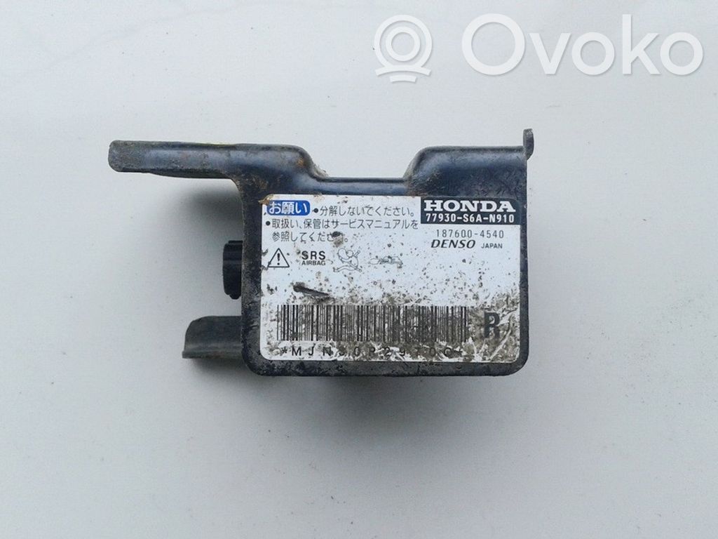 Airbagsensor Crashsensor Drucksensor   77930S6AN910,77930S6AN910,18760044540,77930S6AN910,77930S6AN910