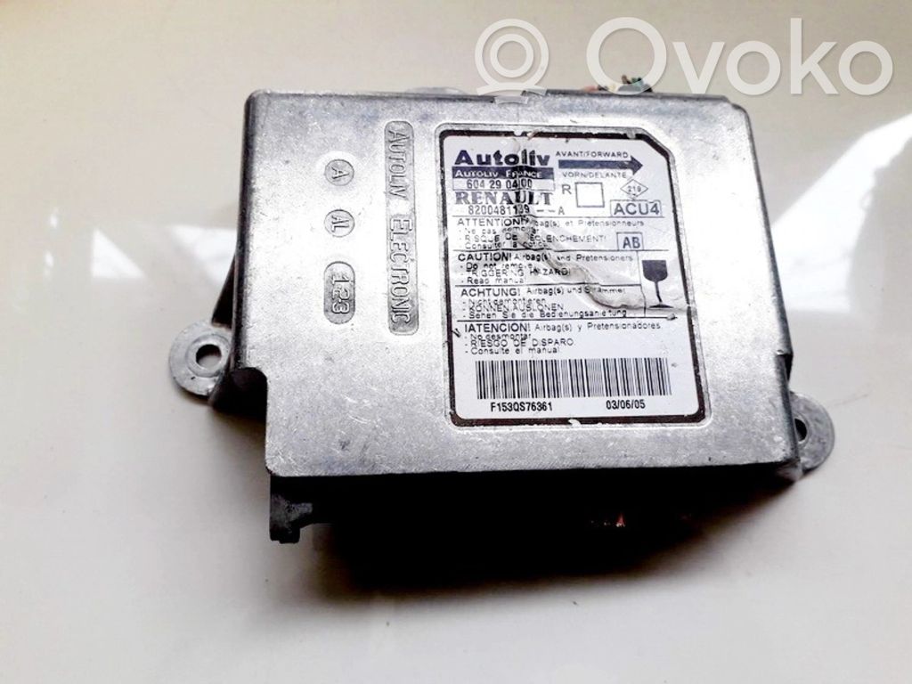 Renault Scenic II -  Grand scenic II Unitate/modul de comandă airbaguri 