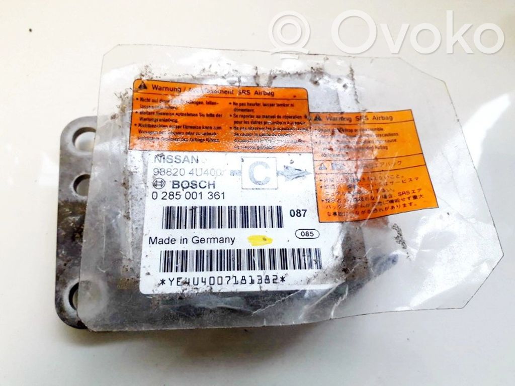 Nissan Almera Tino Centralina/modulo airbag