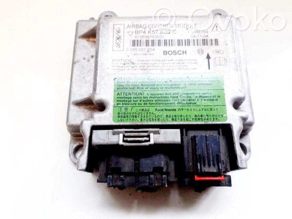 Centralina/modulo airbag   BP4K57K30C,0285001554,670006793501,BP4K57K30C