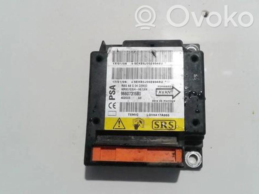 Citroen C3 Airbag control unit/module 