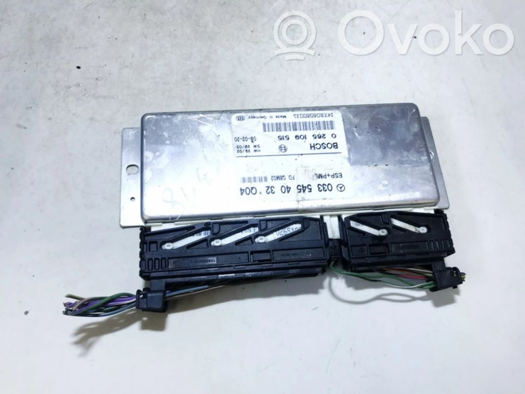 Mercedes-Benz E W211 Centralina ESP (controllo elettronico della stabilità) 