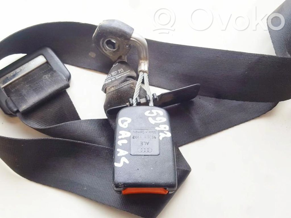 Audi 80 90 S2 B4 Fibbia della cintura di sicurezza posteriore 