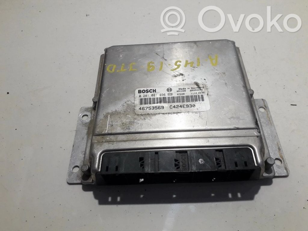 Alfa Romeo 145 - 146 Unitate/modul de control motor 