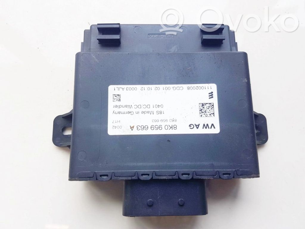 Other control units/modules   8K0959663A,8K0959663,8K0959663,8K0959663A