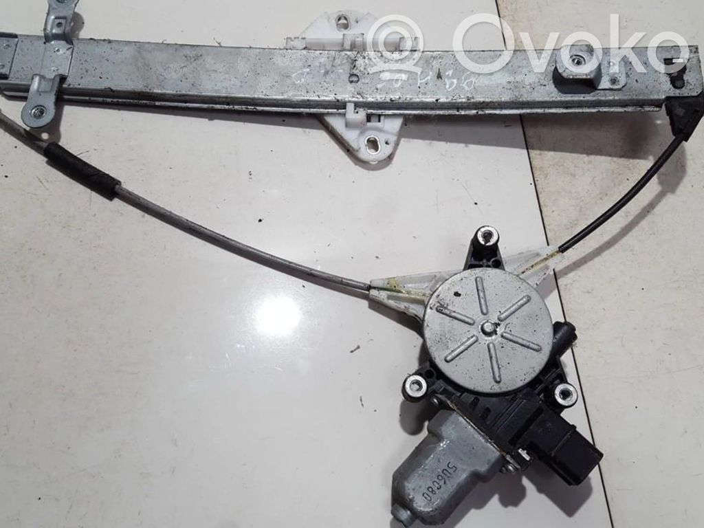 Regulador con motor de la ventanilla de la puerta corredera