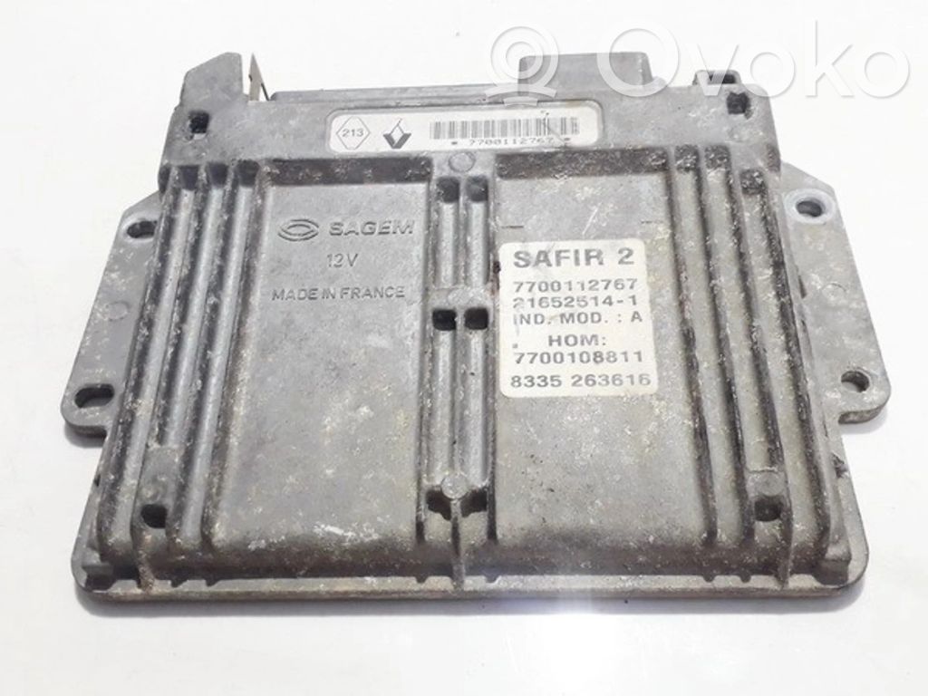 Engine control unit/module   7700112767,216525141,216525141,7700108811,7700112767,8335263616