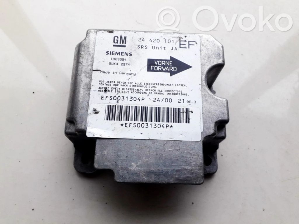 Centralina/modulo airbag   24420101EF,1923594,1923594,24420101EF,5WK42974