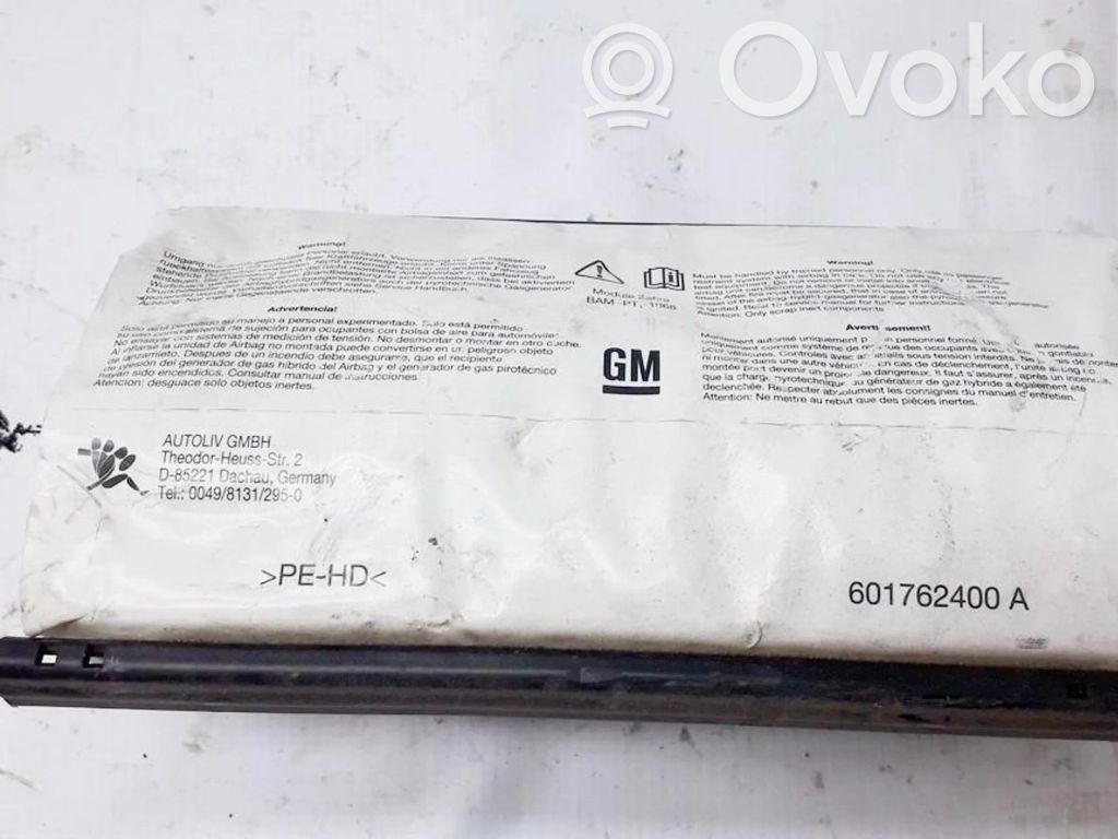 Opel Zafira B Airbag del passeggero