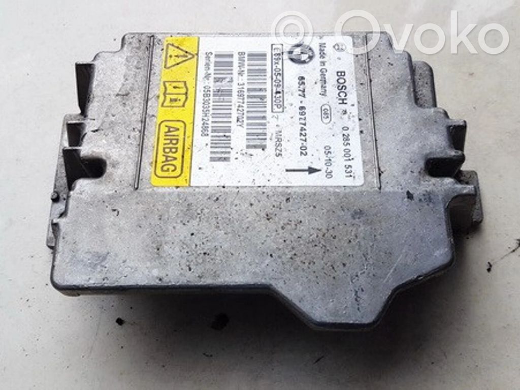 BMW 1 E81 E87 Module de contrôle airbag 