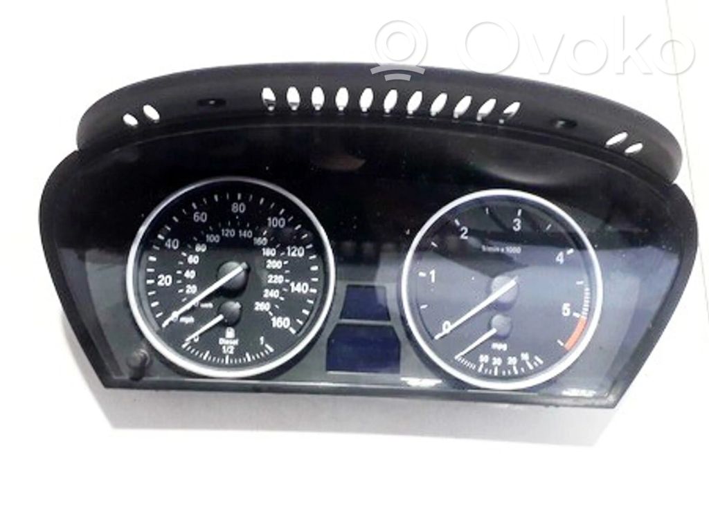 BMW 5 E60 E61 Tachimetro (quadro strumenti) 
