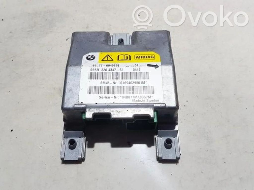 Module de contrôle airbag   65776940298,S1694029801M,65776940298,S1694029801M,SBSR220434752