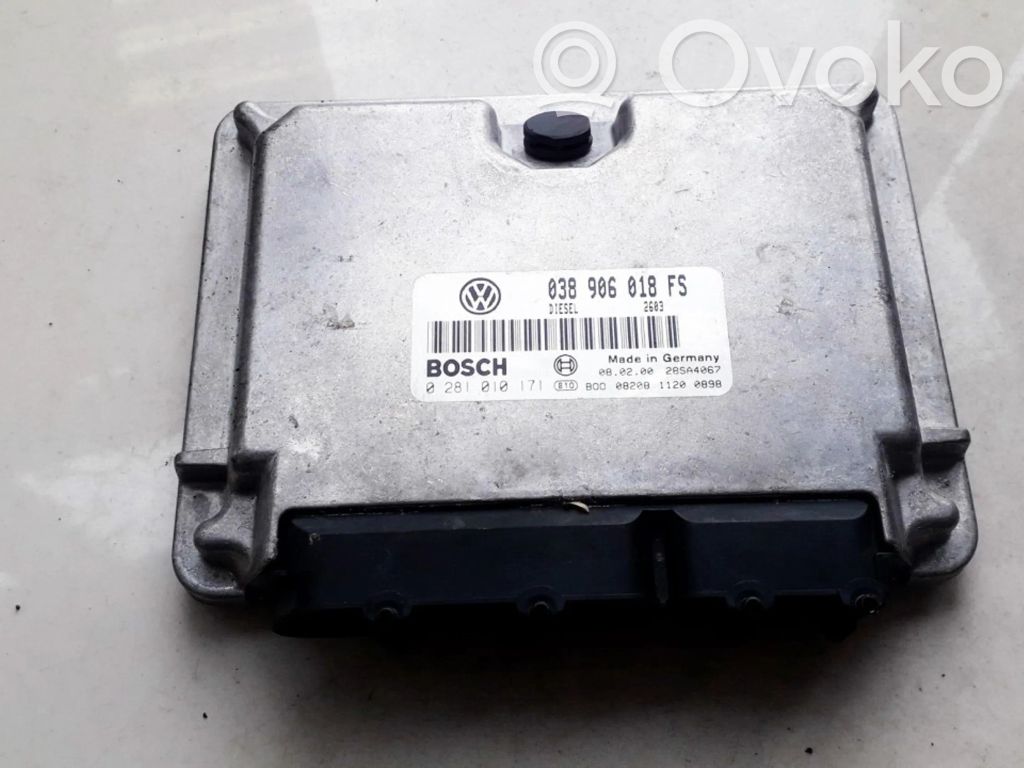 Volkswagen PASSAT B5 Centralina/modulo del motore 