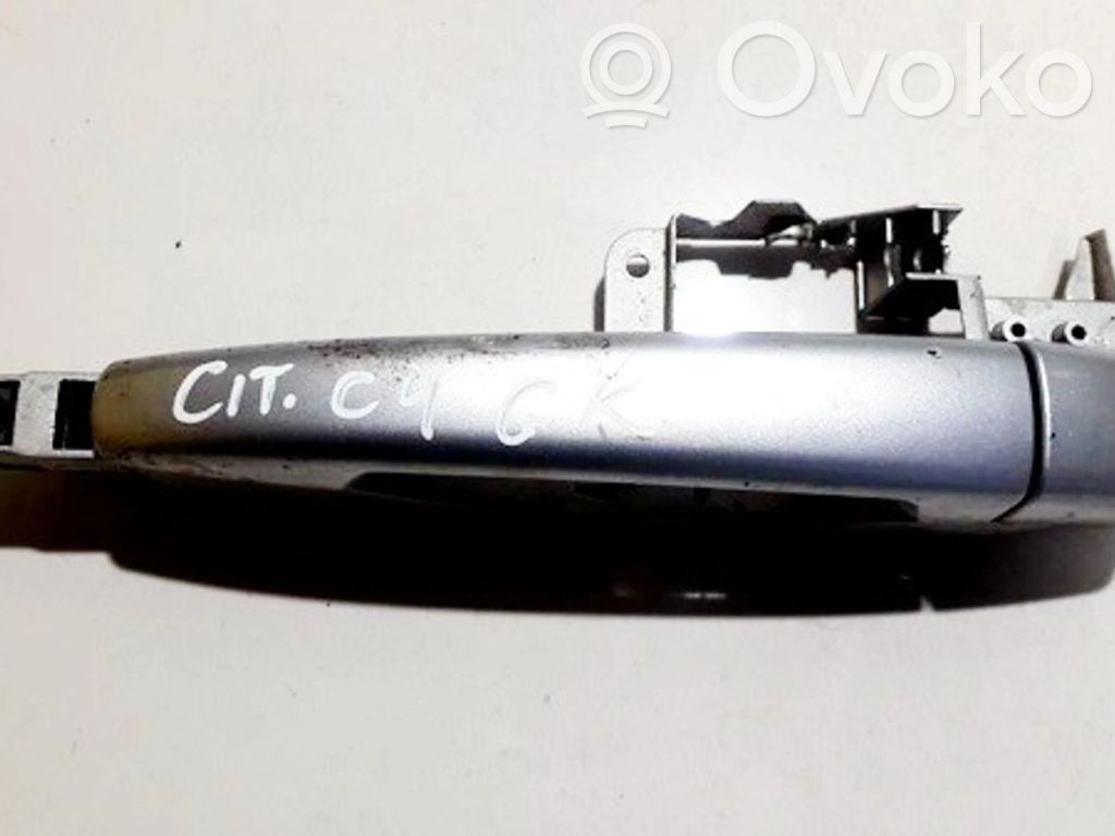 Citroen C4 I Manecilla externa puerta delantera 