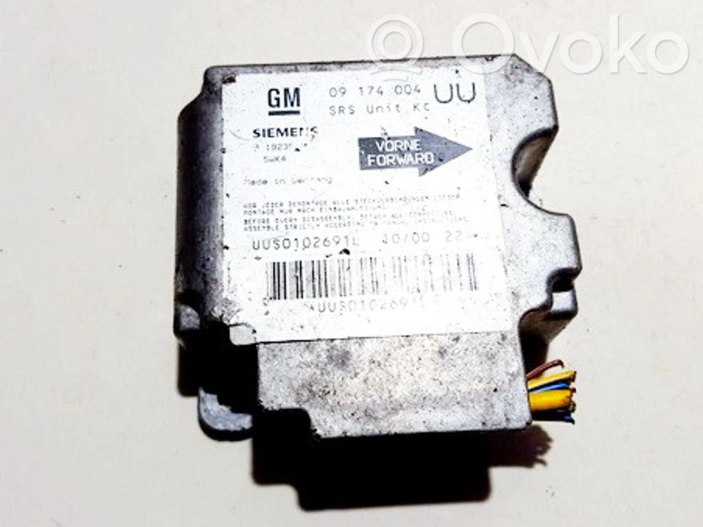 Opel Astra G Centralina/modulo airbag 