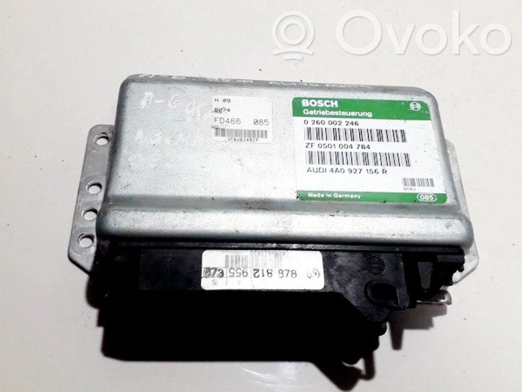 Unitate/modul de control cutie de viteze   0260002246,4A0927156R,0260002246