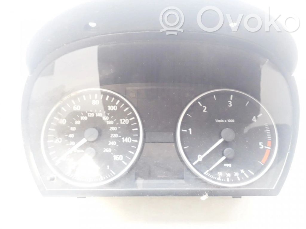 BMW 3 E90 E91 Velocímetro (tablero de instrumentos) 