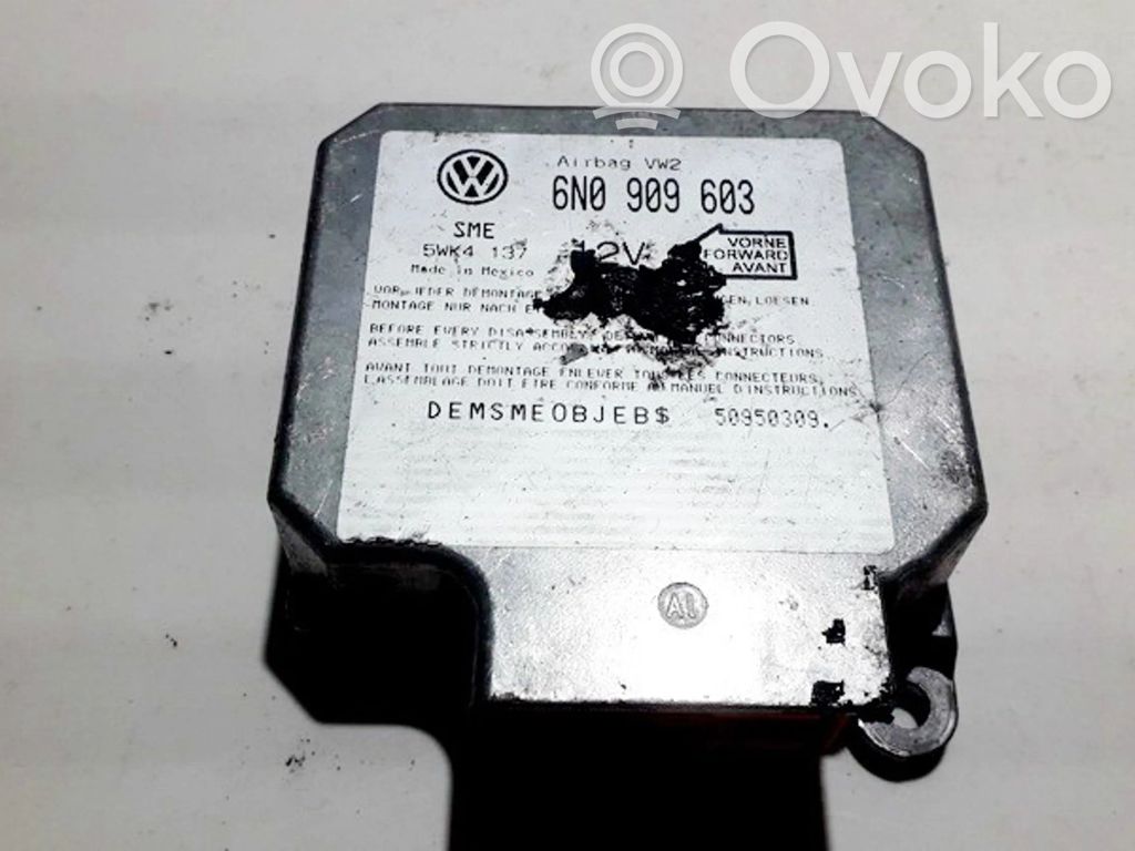 Centralina/modulo airbag   6N0909603,5WK4137,5WK4,6N0909603