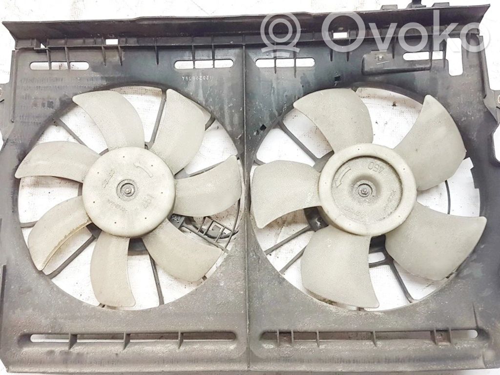 Toyota Avensis T250 Aro de refuerzo del ventilador del radiador