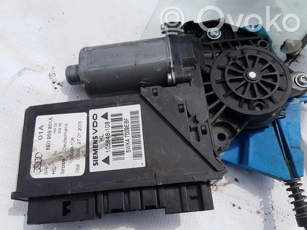 Audi A4 S4 B6 8E 8H Motor macara geam ușă spate 